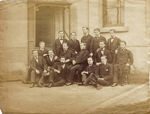 Unidentified group of men. 1870s?