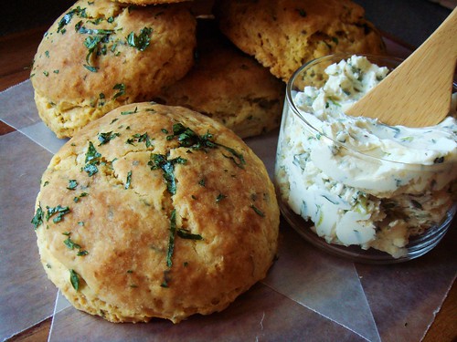 Buttermilk Biscuits with Parsley & Sage