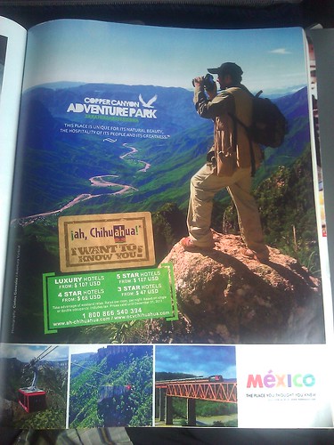Copper Canyon Adventure Park Mexico advertisment by GCRad1