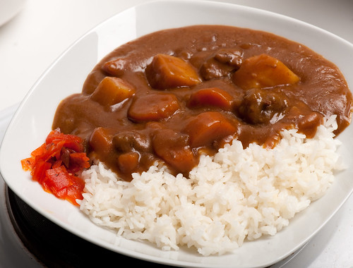 Beef curry (Japanese style)