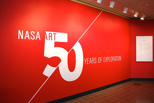 The NASA|Art exhibit at the Smithsonian's Air and Space Museum