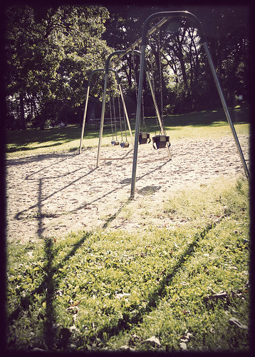 empty swings by McBeth