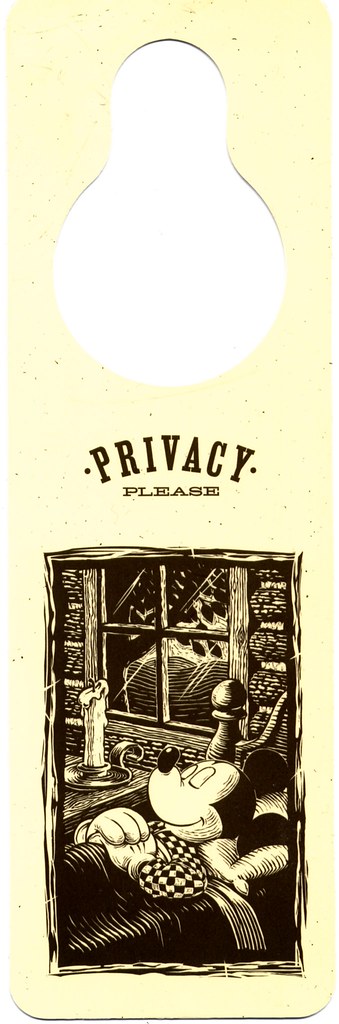 Wilderness Lodge Privacy Door-hanger