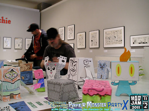 CAM-Jam 2011 #2 : Paper Monster Party (sept 11, 2011)