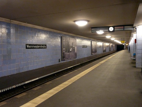 Berlin Weinmeisterstr. U Bahn