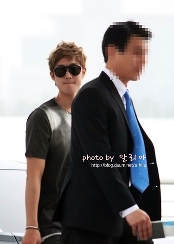 Kim Hyun Joong at Incheon Airport Photos [110810] 