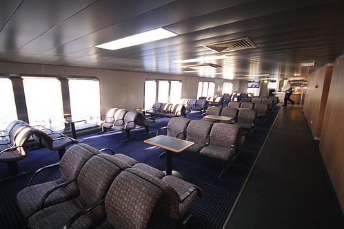 Passenger lounge of the MV Sorrento