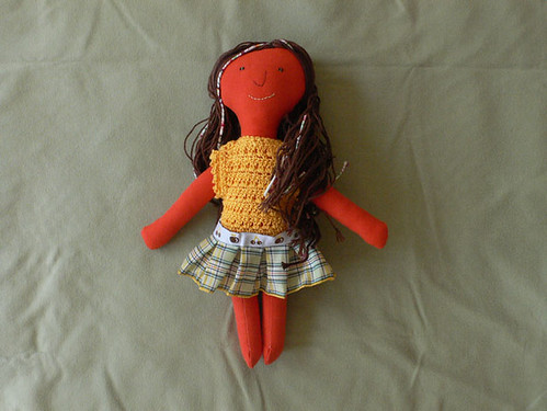 #35 Monica - heart made doll from Mamima collection by mamima project