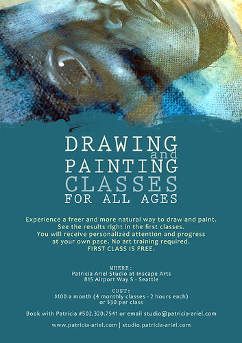Flyer for my Drawing & Painting classes