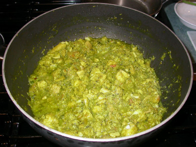 Tilapia Green Curry 1
