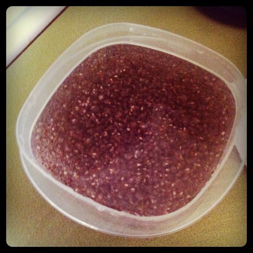 Thank you, God, for new discoveries (Chia gel).
