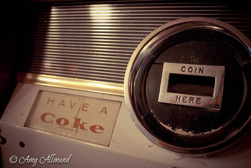 Have A Coke & A Coin Here by Southern Bella Images