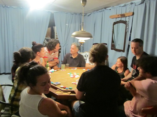The serious poker game