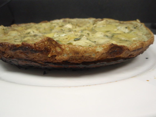 cooked frittata