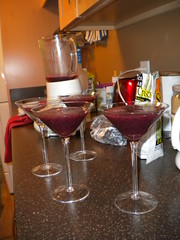 Blueberry Martinis