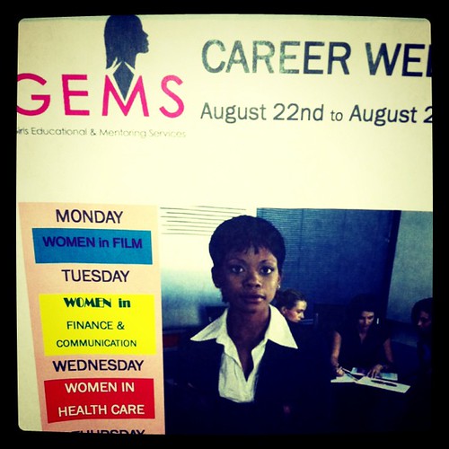 GEMS speaker experience today was great. I love inspiring young women