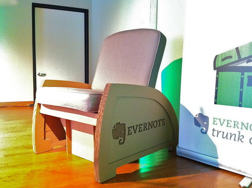 Cool Evernote Chair Made Of Cardboard