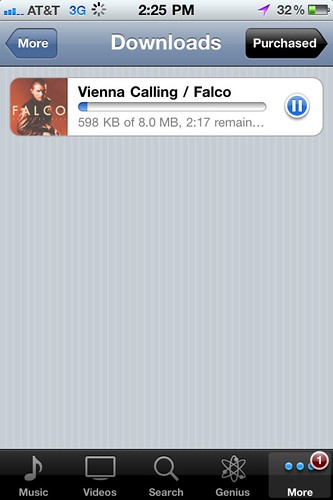 Downloading Vienna Calling by Falco