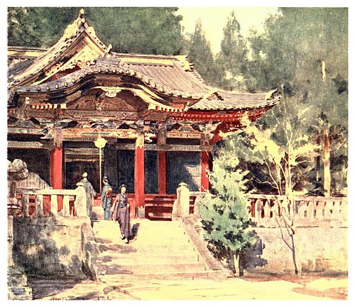 017- Un templo en Nikko-Japan & the Japanese 1910- Walter Tyndale