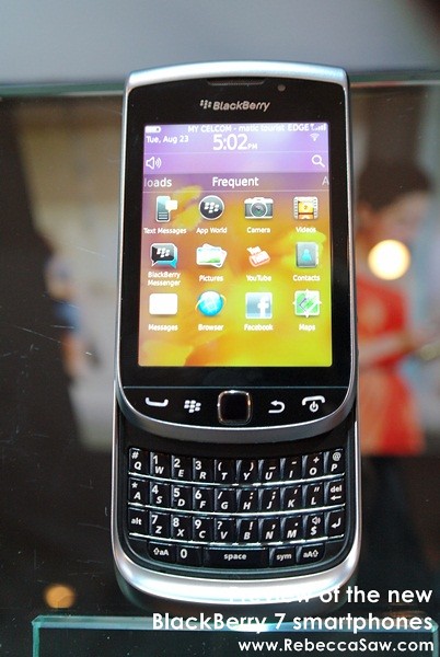 new BlackBerry 7 smartphones - torch, curve , bold-1