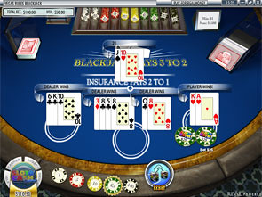 Blackjack Multi-Hand Rival Strategy