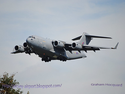 ZZ175 Boeing C-17A Globemaster III by Jersey Airport Photography
