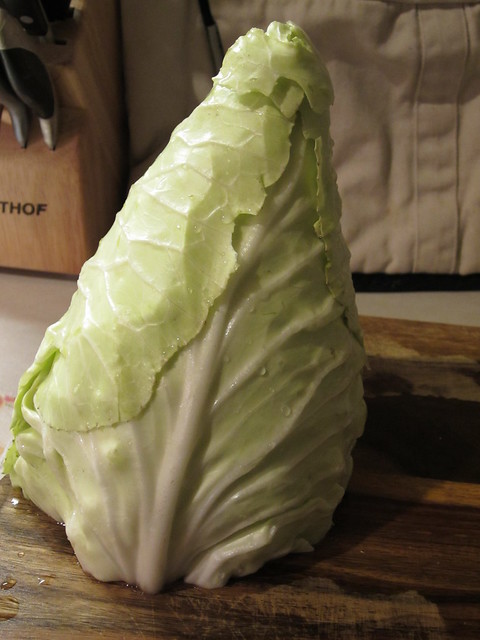 leaning tower of cabbage