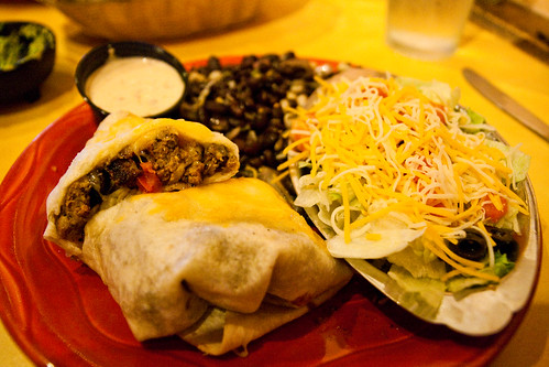 Chorizo Burrito at Franklin Inn
