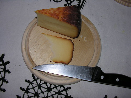 Çerkez füme peyniri felülről