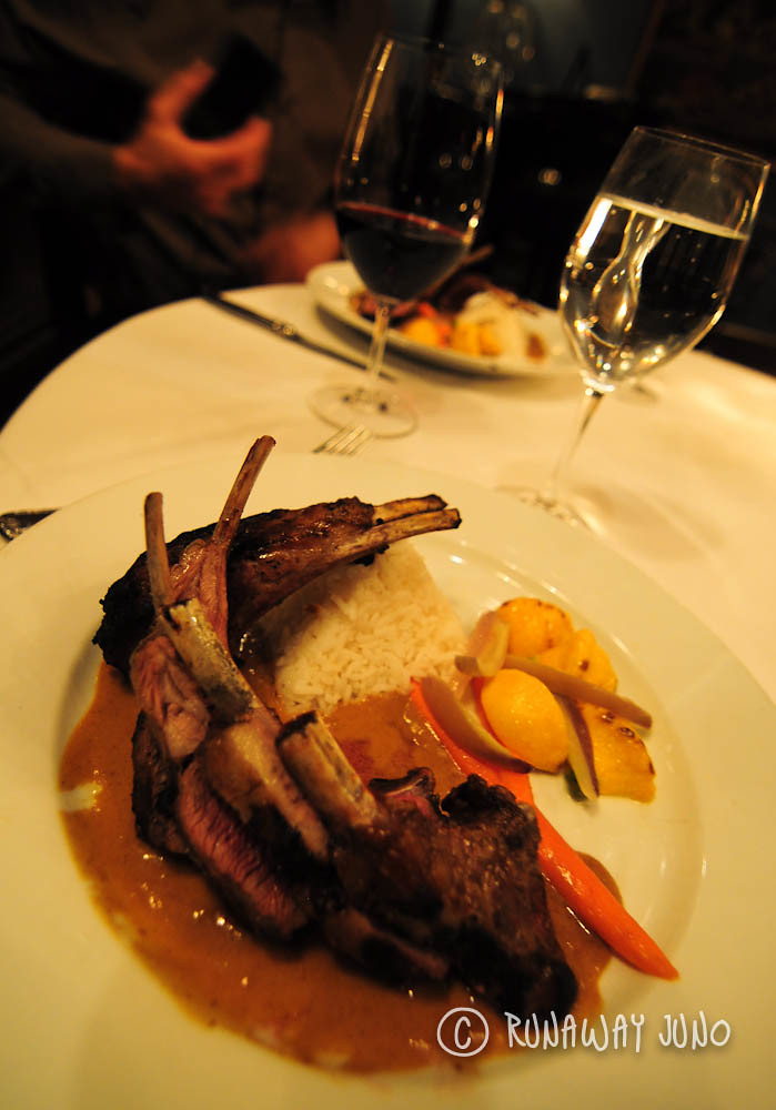 Yono's Grilled New Zealand Rack Lamb