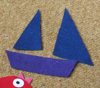felt pieces for boat
