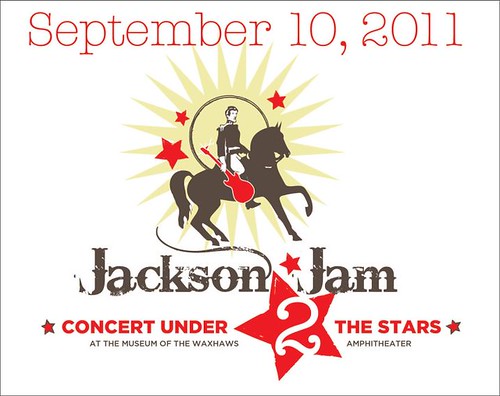Jackson Jam Make-up concert flyer