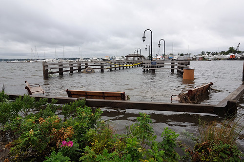 After Hurricane Irene at Port Washington
