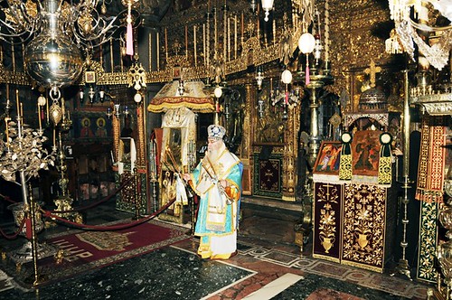Fiesta de la teofanía en el Monasterio Vatopedi