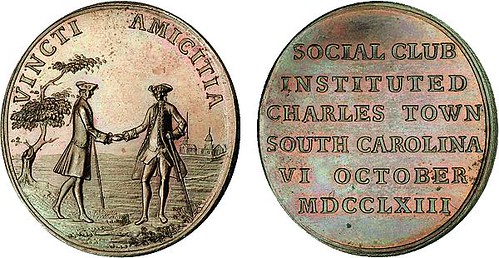 Charles Town Social Club Medal