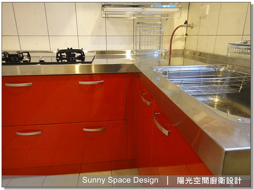 復興北路陳小姐廚具-不銹鋼檯面-陽光空間廚衛設計