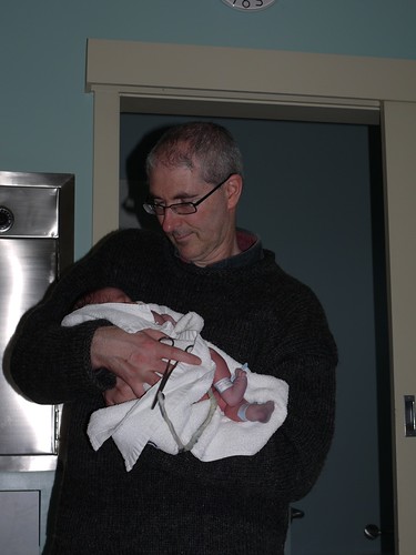 Scott Holding Eskil for the First Time