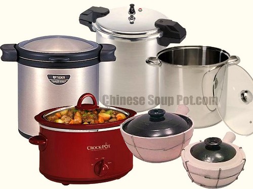 [photo-stainless stee stock pots and cookware]