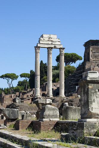 Temple of Castor & Pollux ruins