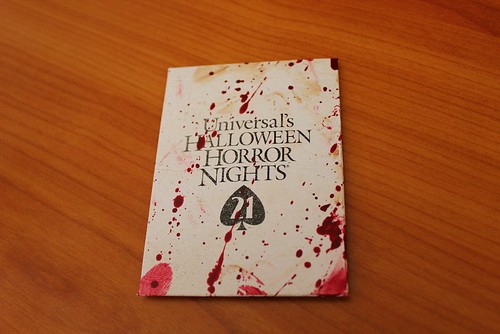 Halloween Horror Nights teaser card