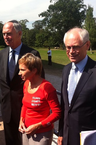 Laurence Parisot & Herman Van Rompuy