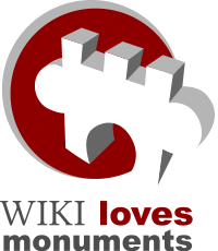 Logo for the Wiki Loves Monuments (BY Lusitana, Wikimedia)