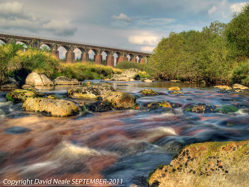 Rapids and Viaduct - Big Water of Fleet by Daveyboy_75