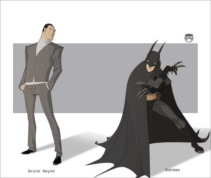 desenho nerd batman