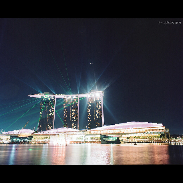 Marina Bay Sand - Lightshow