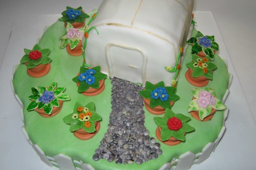 Greenhouse cake by Cake Maniac