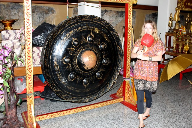 ...pretty pleased with my gong ringing skillz