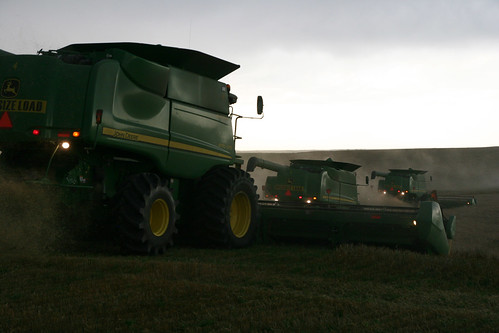 We've got our duck er combines in a row