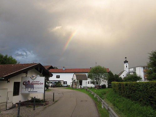 Rainbow over Oberaudorf