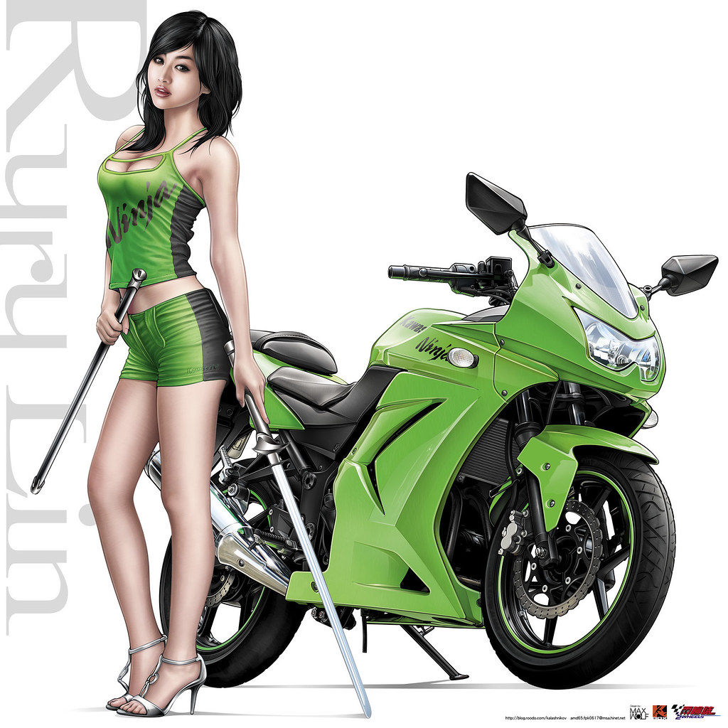 超羽量級綠蚱蜢-Kawasaki Ninja 250